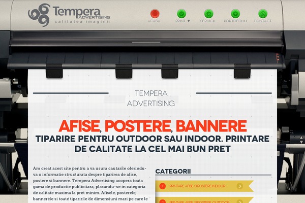 afisepostere.ro site used Twitter-bootstrap