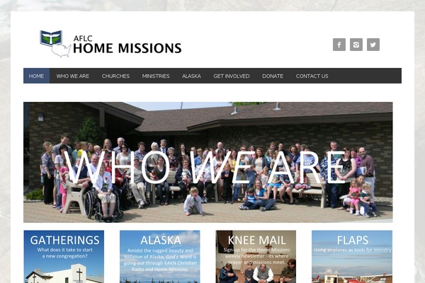 aflchomemissions.org site used Phoenix