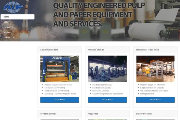 Jupiter theme site design template sample