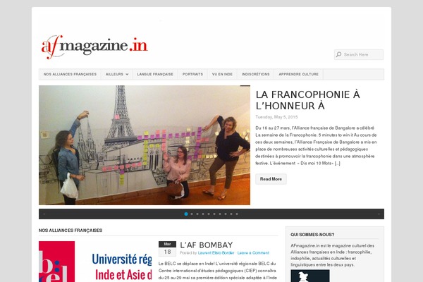 Organic Magazine theme site design template sample