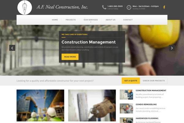 BuildPress theme site design template sample