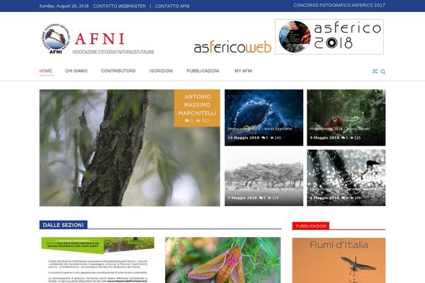 Site using AccessPress Social Counter plugin