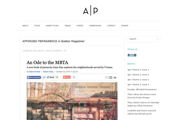 Prana theme site design template sample