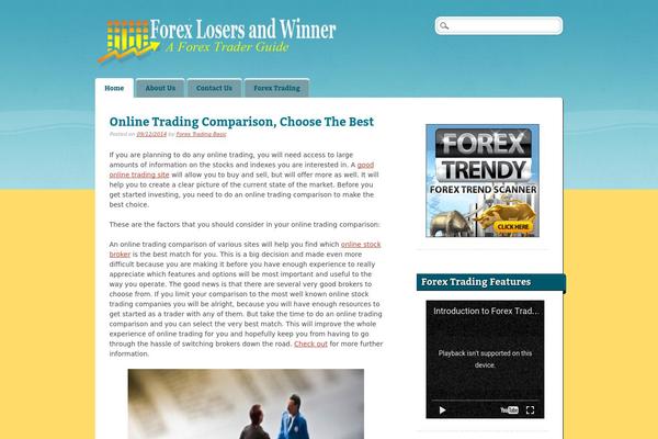 Citizen Journal theme site design template sample