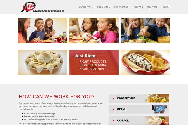 Twenty Twelve theme site design template sample