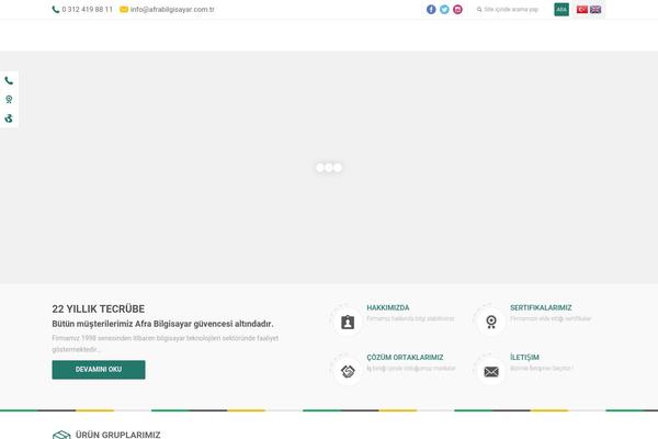 Pusula theme site design template sample