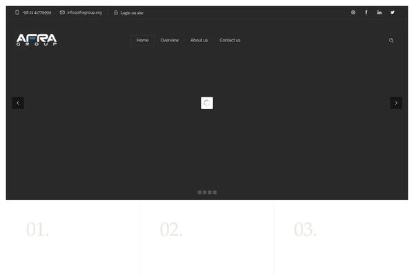 Ronneby theme site design template sample