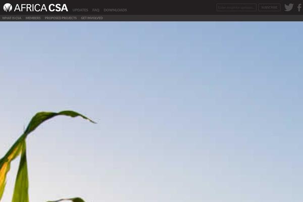 Csa theme site design template sample