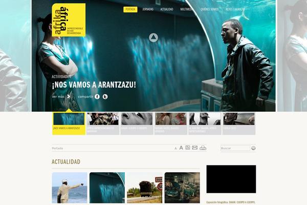 Africa theme site design template sample