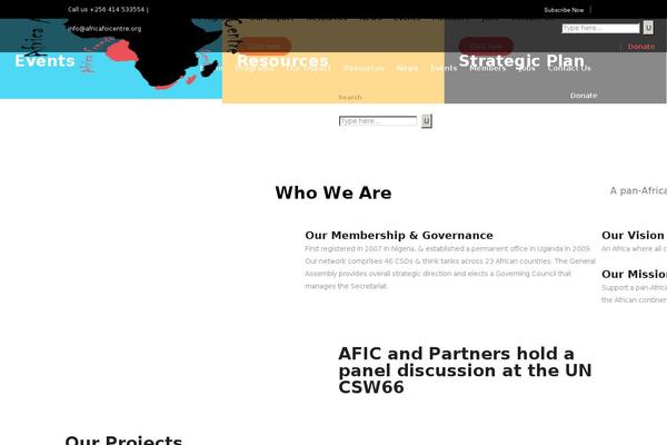 Goodwish theme site design template sample