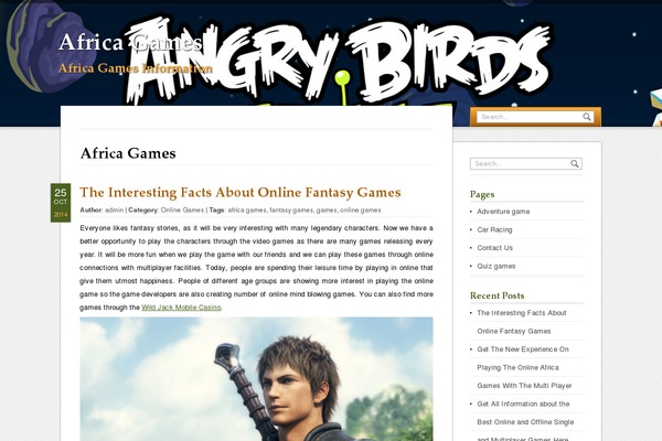 africagames.org site used VisitPress