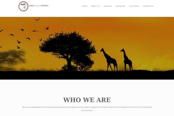 africainsightsresearch.com site used Church-suite_child_theme