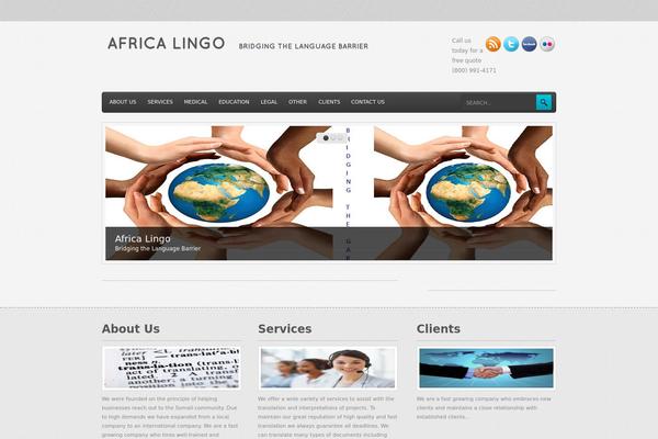africalingo.com site used Elegantstyle