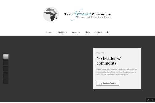 Highend theme site design template sample