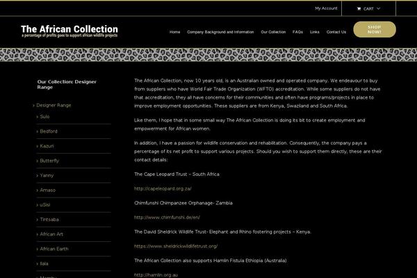 Site using WooCommerce Product Categories Selection Widget plugin