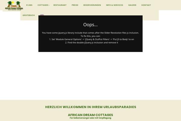 Site using Leaflet Map plugin