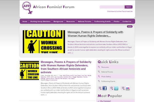 Aff theme site design template sample