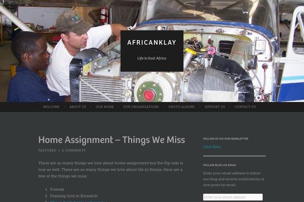Avenue theme site design template sample