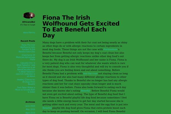 Independent Publisher theme site design template sample