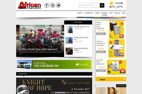 Site using Caxton-video-of-the-day plugin