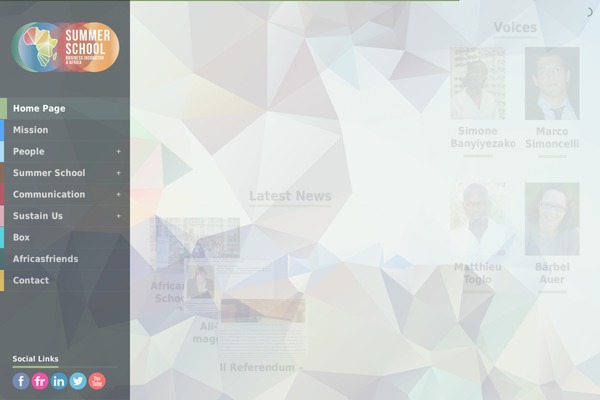 Samba theme site design template sample