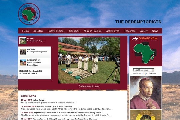 africaredemptorists.com site used Africa