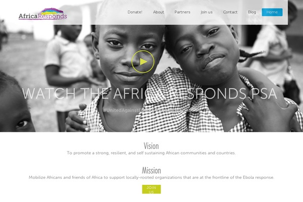 Donation theme site design template sample