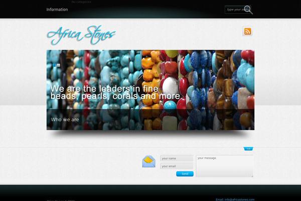 Boldy theme site design template sample