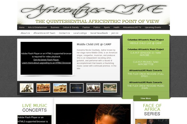 Site using Church Pack plugin