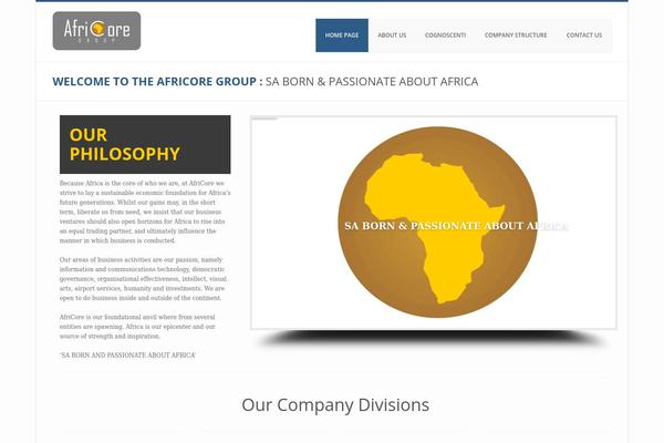 BUILDER theme site design template sample