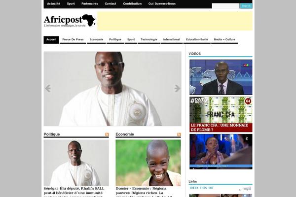 Site using Video Gallery plugin
