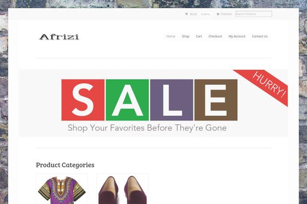 Mystile theme site design template sample