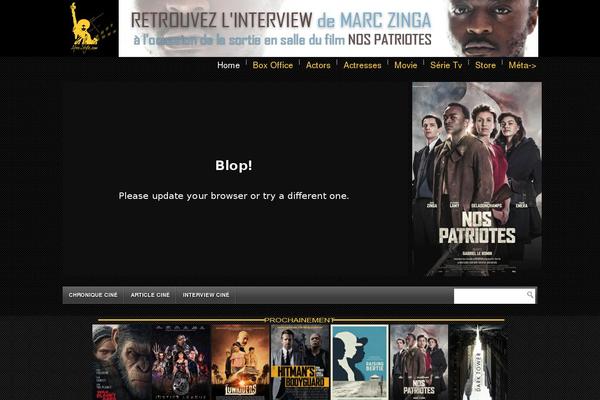 Video theme site design template sample