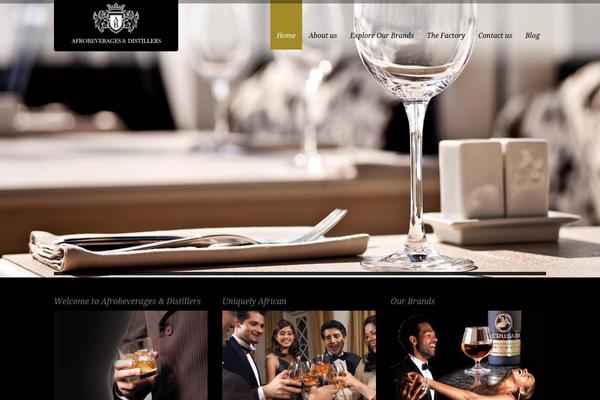 White Rock theme site design template sample