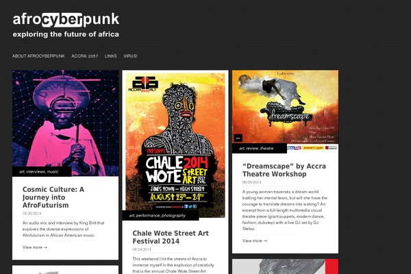 Gridly theme site design template sample