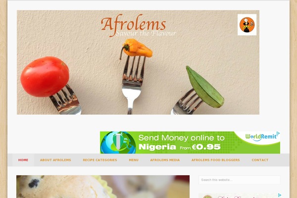 Site using Visual Recipe Index plugin