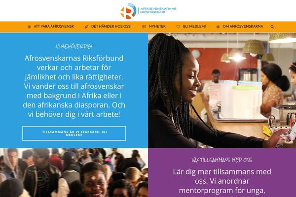 Site using WPFront Scroll Top plugin