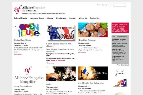 afsarasota.org site used Arc-en-ciel