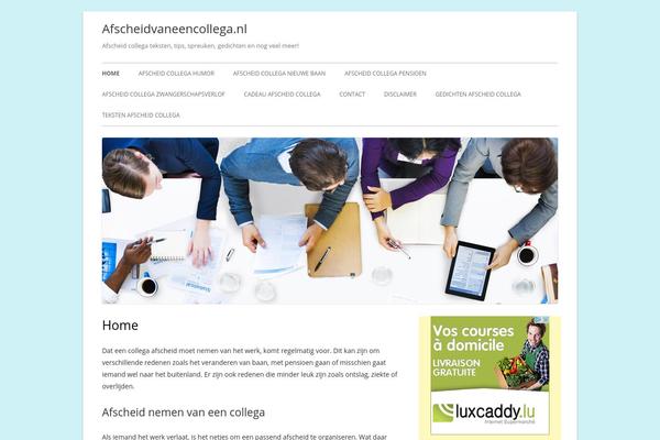 afscheidvaneencollega.nl site used Tiny Forge