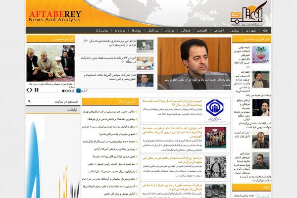 Daily Press website example screenshot