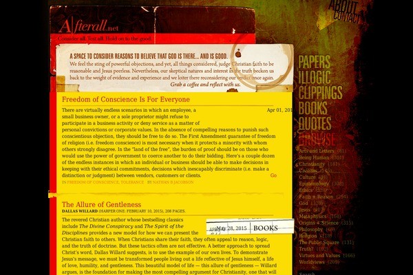 afterall.net site used Ellipsis