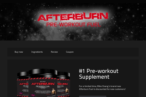 afterburnfuels.com site used Themealley Business
