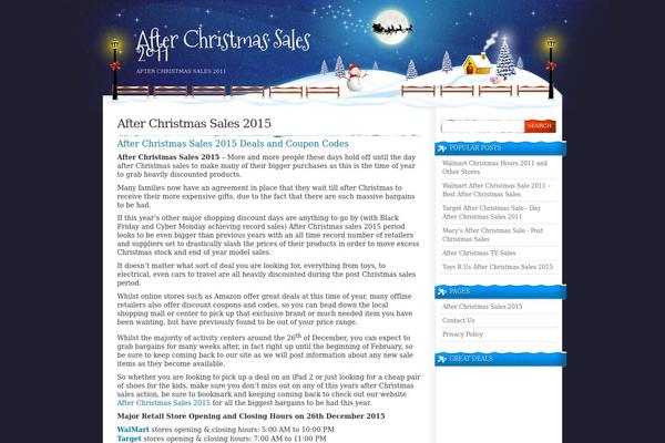 Xmas Theme theme site design template sample