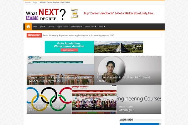 Site using Aspexi Facebook Like Box plugin