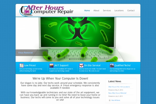 afterhourscr.com site used Clean Start