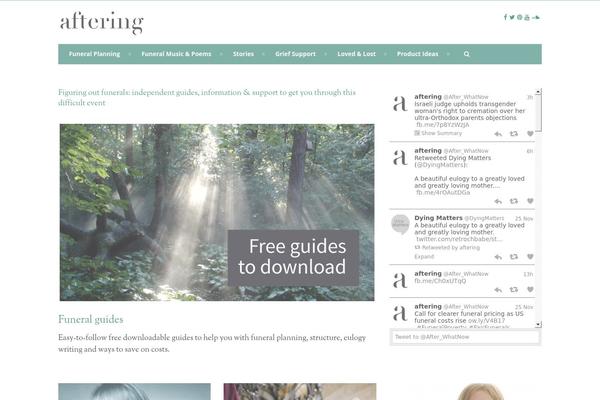 Patti Child theme site design template sample