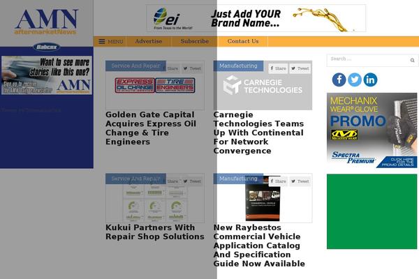 aftermarketnews.com site used Babcox-brand-theme-child