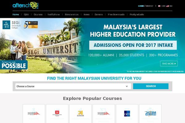 Popup with fancybox website example screenshot