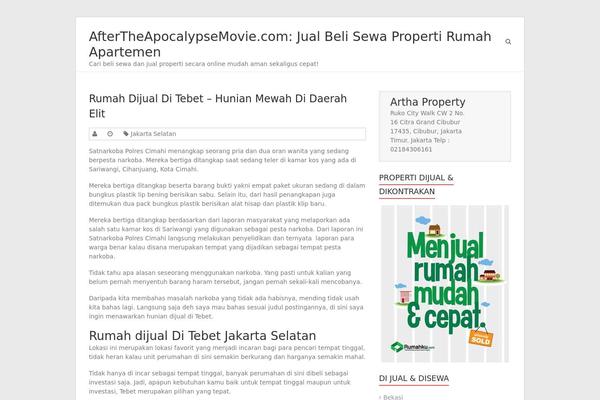 Esteem theme site design template sample