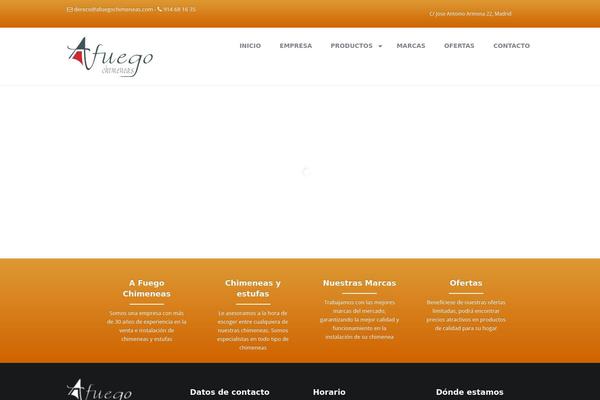 afuegochimeneas.com site used Pressa
